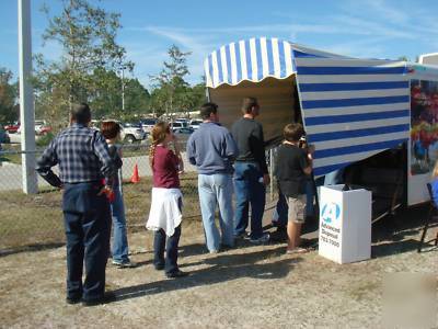Unusual concession trailer