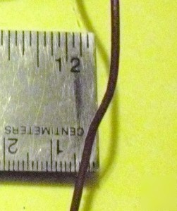 Wire cable,alpha single conductor,18AWG 600 volt,20FT