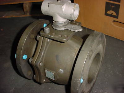 Two piece ball valve, size 4 in sharpe valves 4 50114M