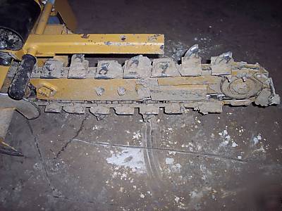 Used vermeer RT60 walk trencher, honda gas engine 