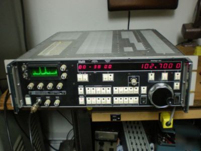 Watkins johnson wj-8618B vhf/uhf receiver/display work