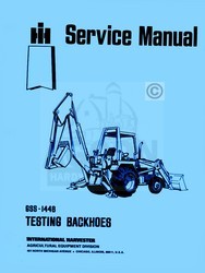 International backhoe 3152 1622 3082 a b service manual