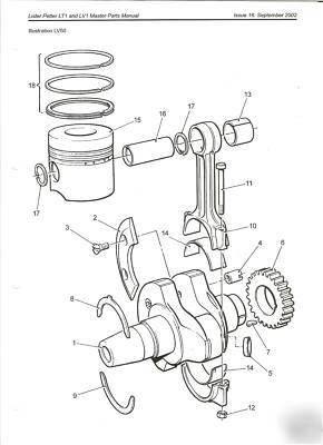 LT1 & LV1 piston