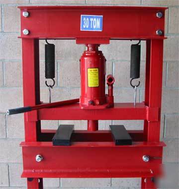 New 30 ton hydraulic shop press h-frame - brand 