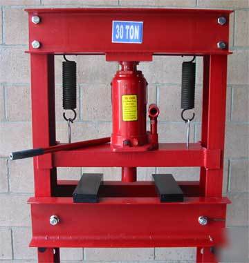 New 30 ton hydraulic shop press h-frame - brand 