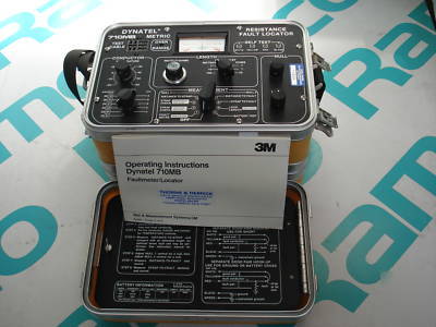 3M dynatel 710B resistance faultmeter/ locator