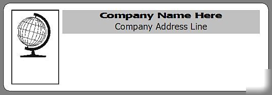 Custom mailing/shipping labels