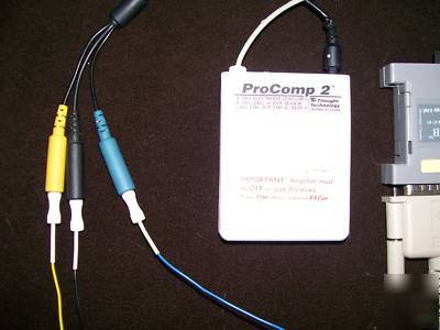 Eeg neurofeedback equipment, complete with extras