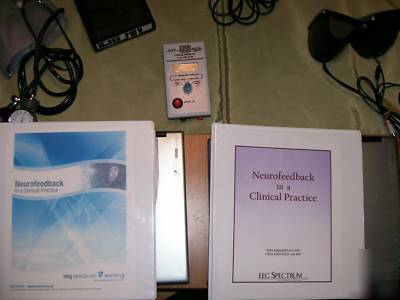 Eeg neurofeedback equipment, complete with extras
