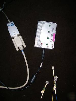 Eeg neurofeedback equipment, complete with extras
