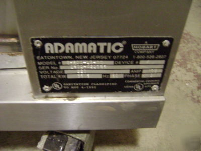 Hobart double deck oven w/ proofers HWD03D electric