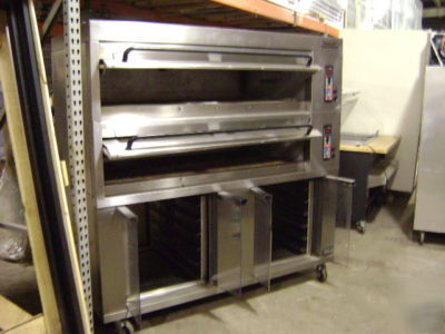 Hobart double deck oven w/ proofers HWD03D electric