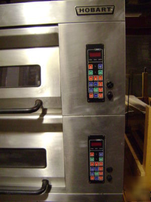Hobart double deck oven w/ proofers HWD03D electric