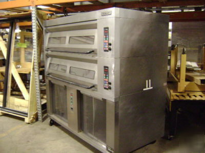 Hobart double deck oven w/ proofers HWD03D electric