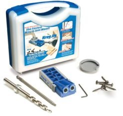 Kreg jig jr. R3 basic pocket hole system kit tools