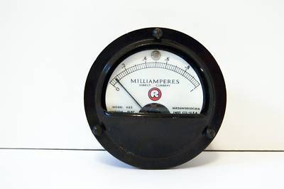 Marion 0-1 d.c. milliamperes panel meter ma works
