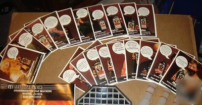 New jagermeister tap machine w/video & 19 recipe cards