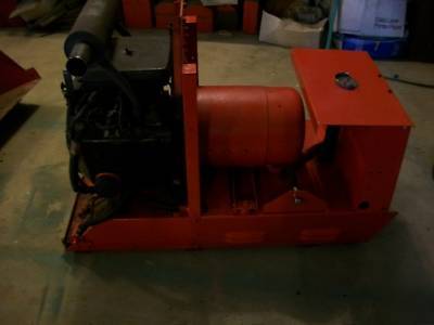 Onan gasoline powered 3 phase 115/230 volt generator