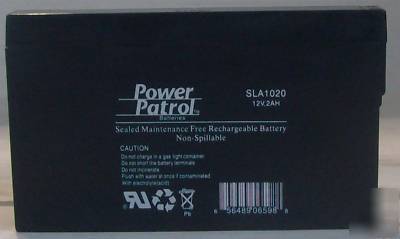 Power patrol SLA1020 sealed rechargeable battery 12V2AH
