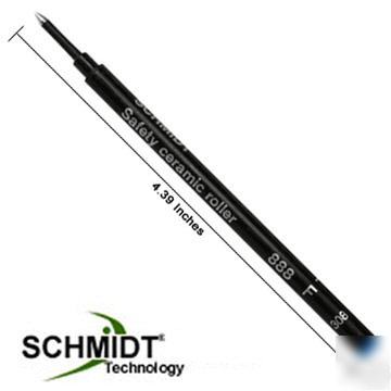 Schmidt fine rollerball refill - 6 pcs. - blue 88812 