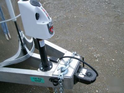 Trailer stacker aluminum car hauler rance