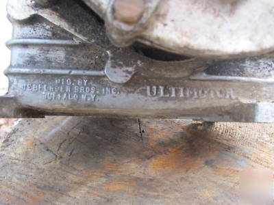 Vintage rare uebelhoer ultimotor engine motor 2.4 hp 