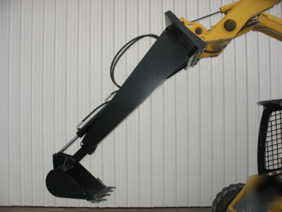 New boomer 2000 skid steer loader backhoe fits bobcat..