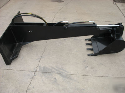 New boomer 2000 skid steer loader backhoe fits bobcat..