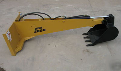 New boomer 2000 skid steer loader backhoe fits bobcat..