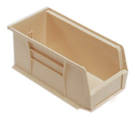(12) plastic stack hang storage bins containers boxes