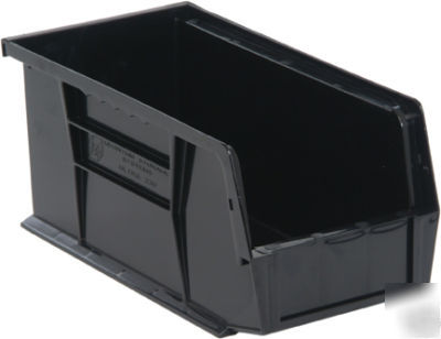 (12) plastic stack hang storage bins containers boxes