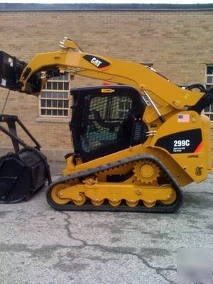 2010 cat 299C high flow skid steer- purchase/rental ad