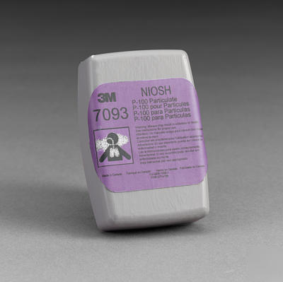 3Mâ„¢ 7093 high efficiency filter P100 (2/pack)