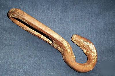 Antique cast iron farm implement tractor hitch