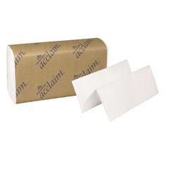 Georgiapacific acclaim 1PLY multifold hand towels whit