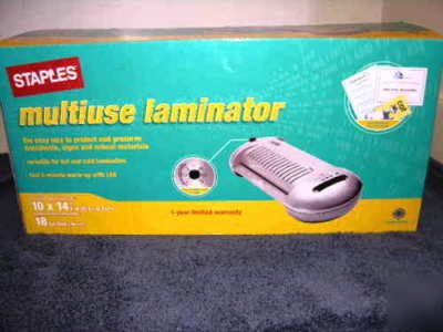 New 10 x 14.5 inch... hot laminator multiuse (awsome)