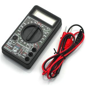 New digital multimeter amps ac dc ohm v a voltmeter