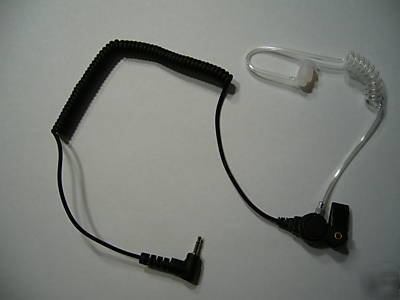 Police/security acoustic tube headset 3.5MM or 2.5MM