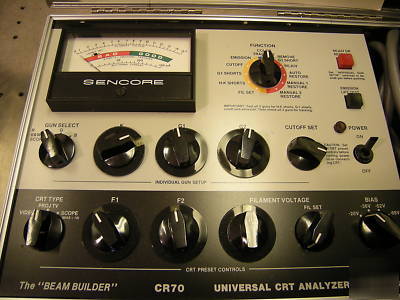 Sencore CR70 universal crt analyzer and restorer