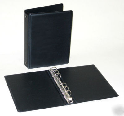 Small black binders, 6.75
