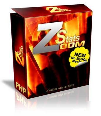 Php zoom stats website traffic software + resell on cd
