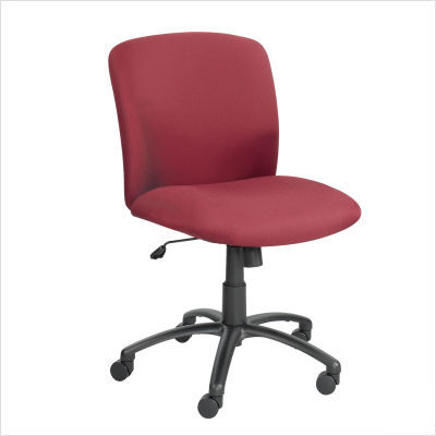Safco products uber big & tall mid back chair seat blue