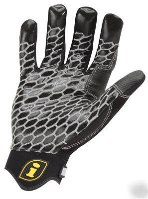 Ironclad performance wear gloves tacky grip mens 2X brn