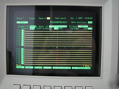 Iwatsu sl-4651 logic analyzers w accessories 16CH 1GHZ