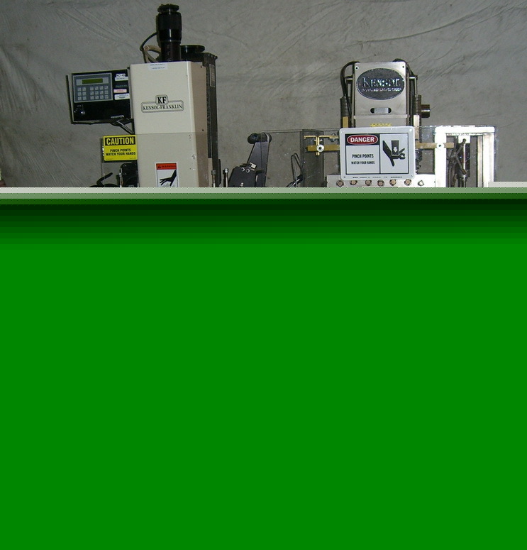 Kensol-franklin hot stamp/marking press line uncoiler
