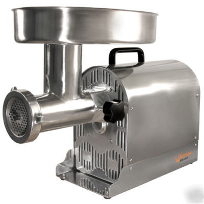 New #22 weston electric meat grinder stainless 1HP