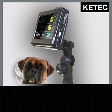 Nib veterinary hand-held patient monitor ecg+ p+SPO2+pr