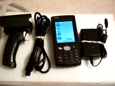 Psc falcon 4220 handheld bar code scanner used 