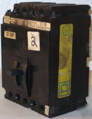 Square-d squared LL6151 fal-36056 circuit breaker 600V