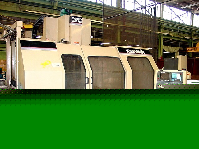 1993 monarch vmc-75B cnc vmc w/fanuc 15MA control, apc